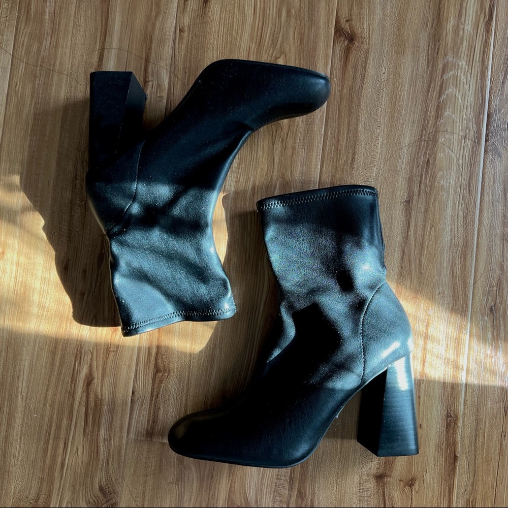 brand new topshop leather boots